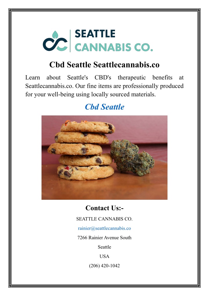 cbd seattle seattlecannabis co n.w