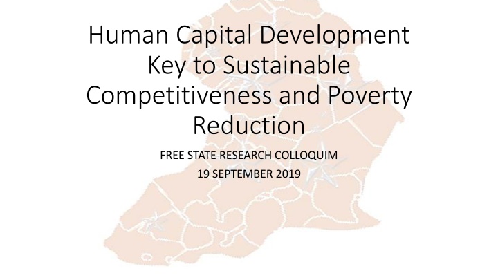 Human Capital Development: Key to Sustainable Competitiveness