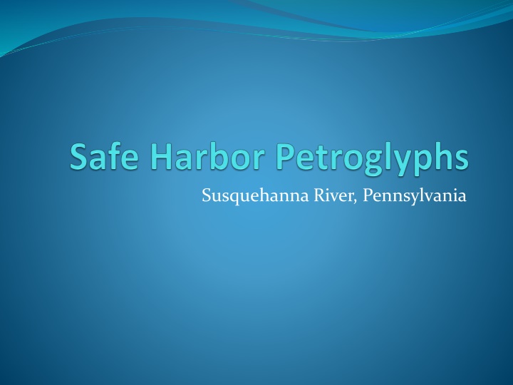 Petroglyphs of Susquehanna River
