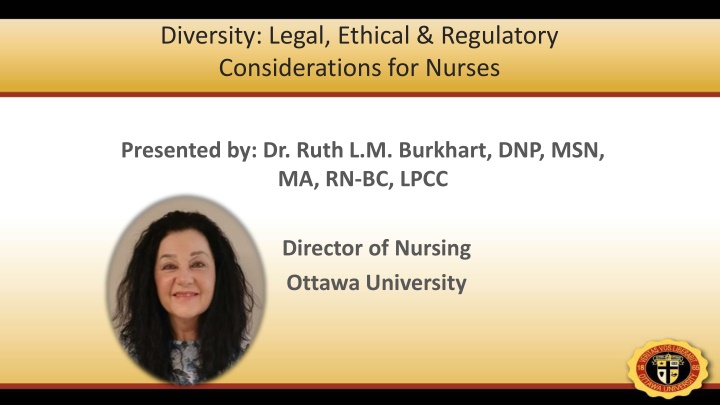 Diversity: Legal, Ethical & Regulatory