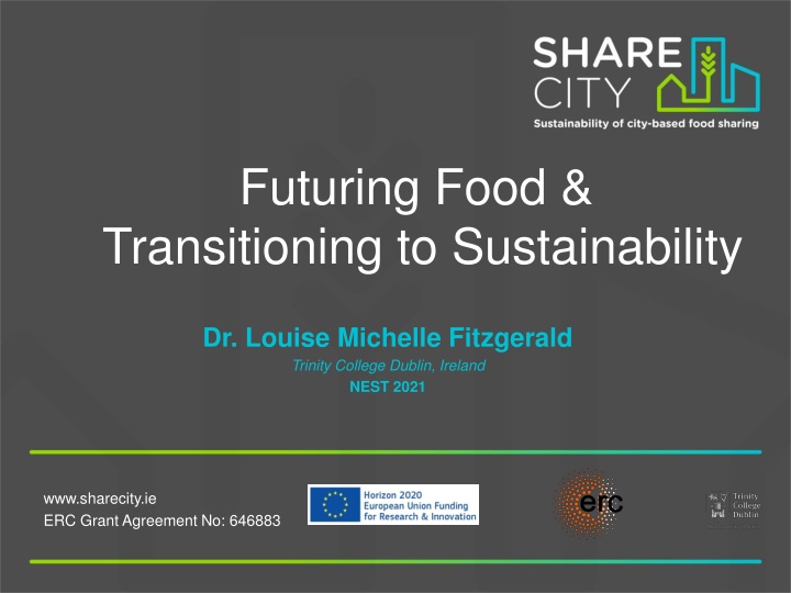 Futuring Food & Transitioning to Sustainability