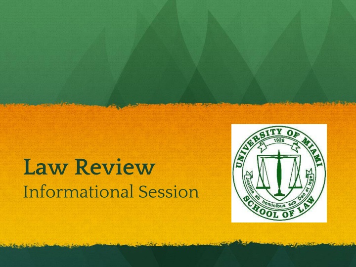 Importance of Law Review for Law Students