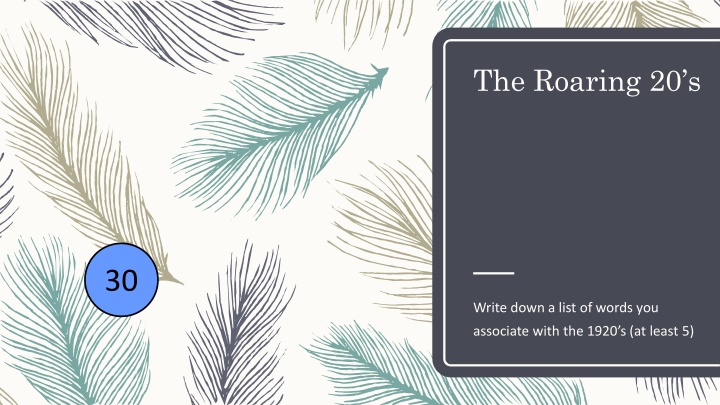 The Roaring 20s: A Decade of Change and Freedom