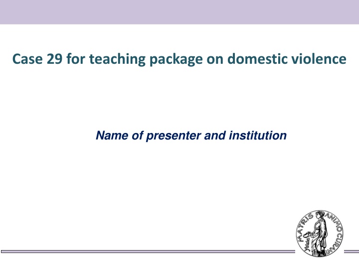 Managing Risk in Domestic Violence: The DVPP Approach