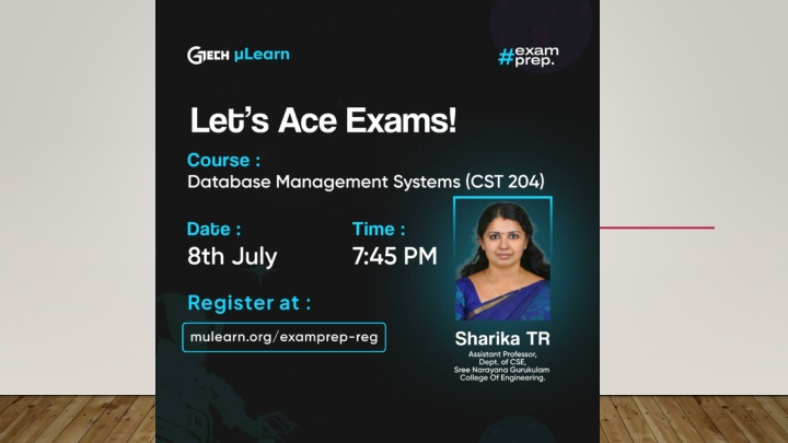 Assistant Professor Sharika T.R. - Sree Narayana Gurukulam College of Engineering