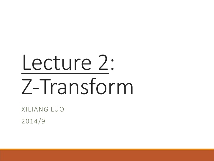 Z-Transform and Fourier Transform Insights