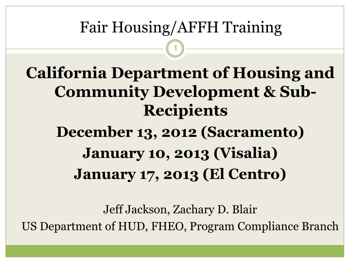Fair Housing Laws Overview and Compliance Requirements