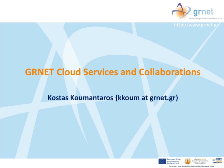 GRNET Cloud Services and Collaborations