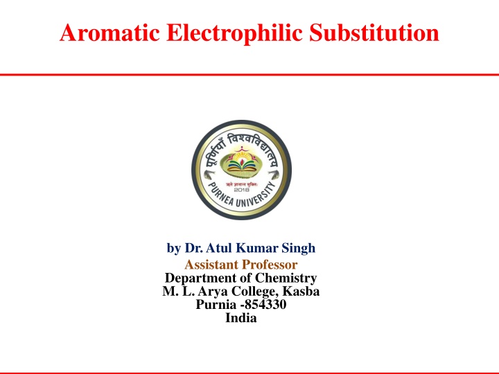Aromatic Nucleophilic Substitution Mechanisms