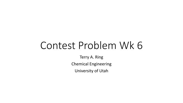 Pressure Swing Adsorption Calculations for Chemical Engineering Study