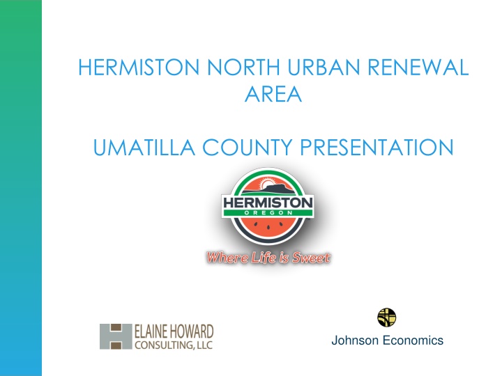 Urban Renewal Plan in Umatilla County