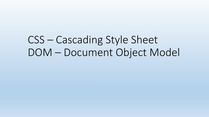 CSS Selectors and DOM Relationship