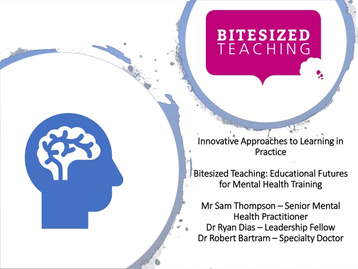 Innovative Approaches to Learning in Practice Bitesized Teaching