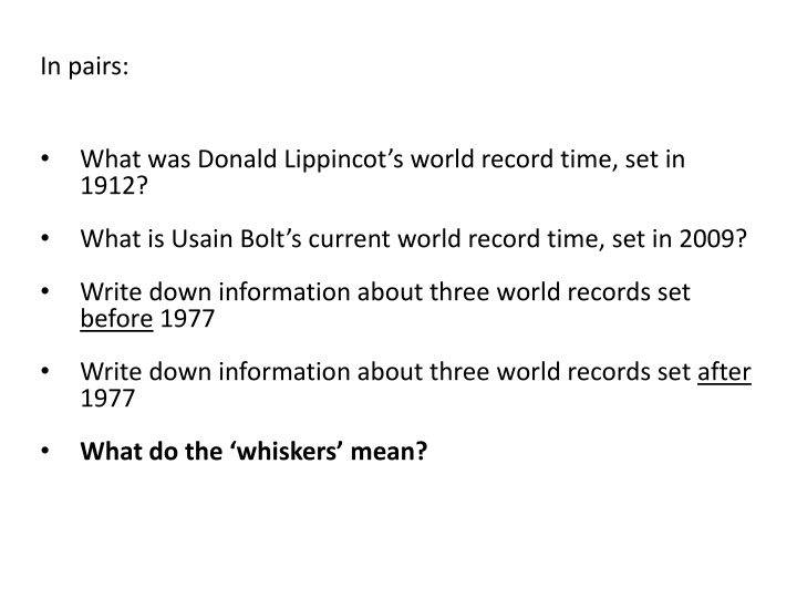 World Record Times and Boundary Intervals Explained