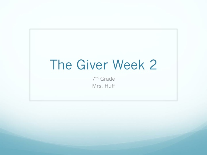 The Giver: Committee of Elders' Career Selection Debate