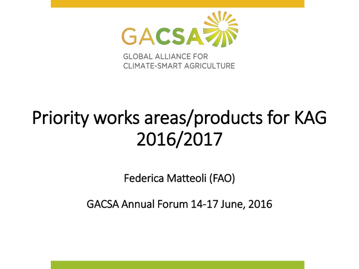 Technical Interventions and Practices in CSA for Productivity and Sustainability