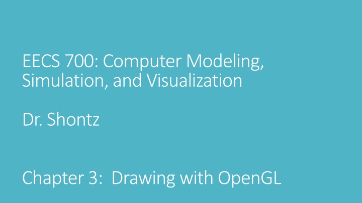 OpenGL Primer: Drawing Graphics Primitives and Rendering Polygons