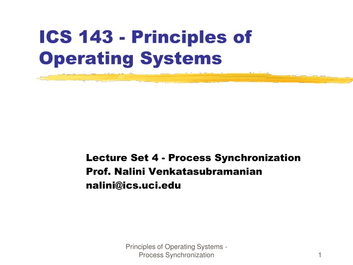 Producer-Consumer Problem in Operating Systems