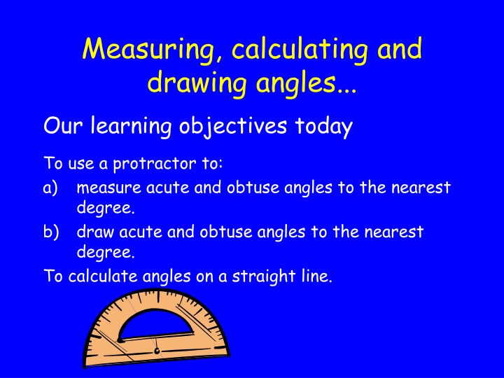 Measuring and Drawing Angles: Learn with Protractor