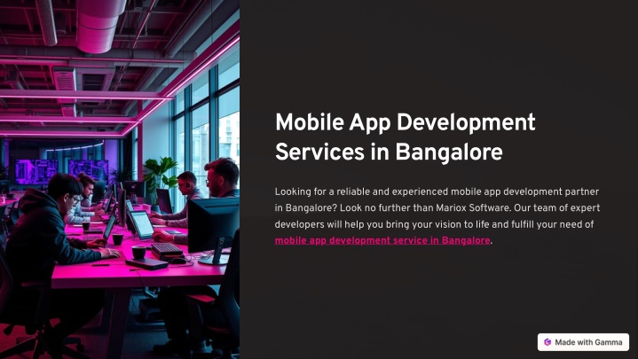 mobile app development services in bangalore n.w