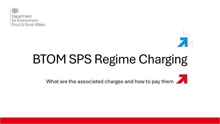 BTOM SPS Regime Charging