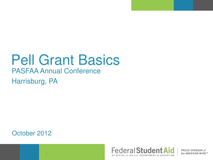 Pell Grant Basics