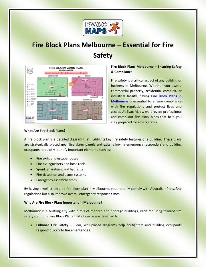 fire block plans melbourne essential for fire n.w