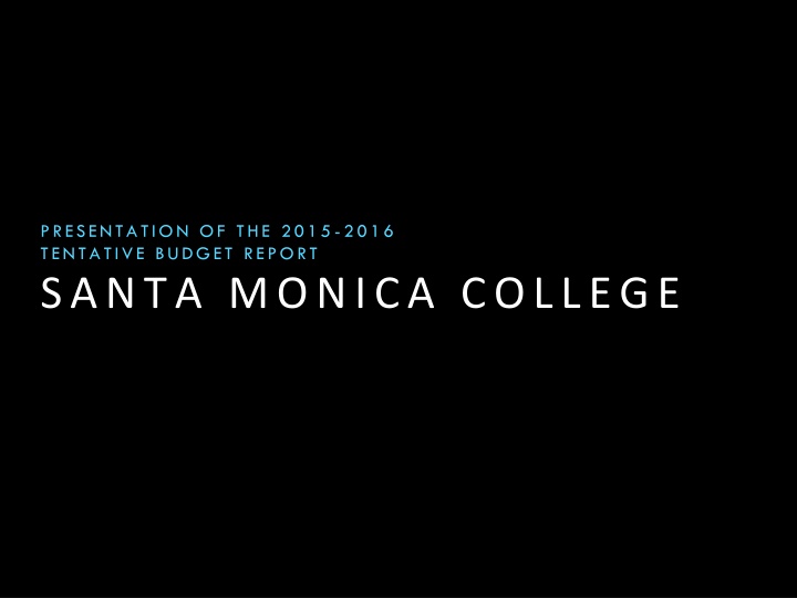 SANTA MONICA COLLEGE