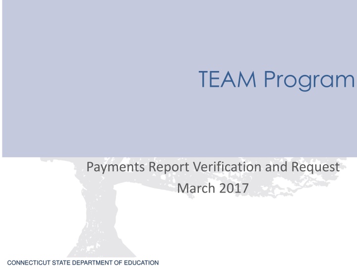 TEAM Program