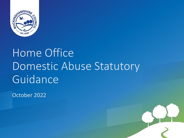 Domestic Abuse: Statutory Guidance Overview