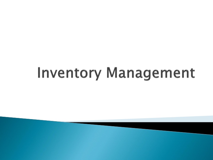 Effective Inventory Management: Key Aspects and Benefits
