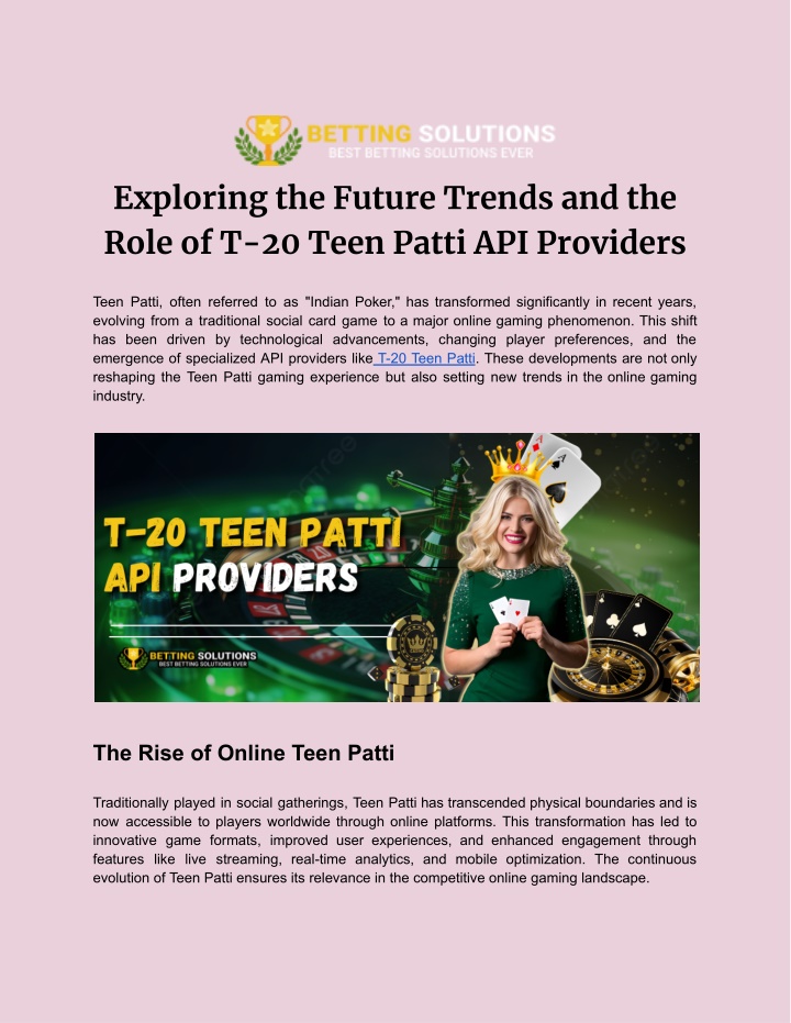 exploring the future trends and the role n.w