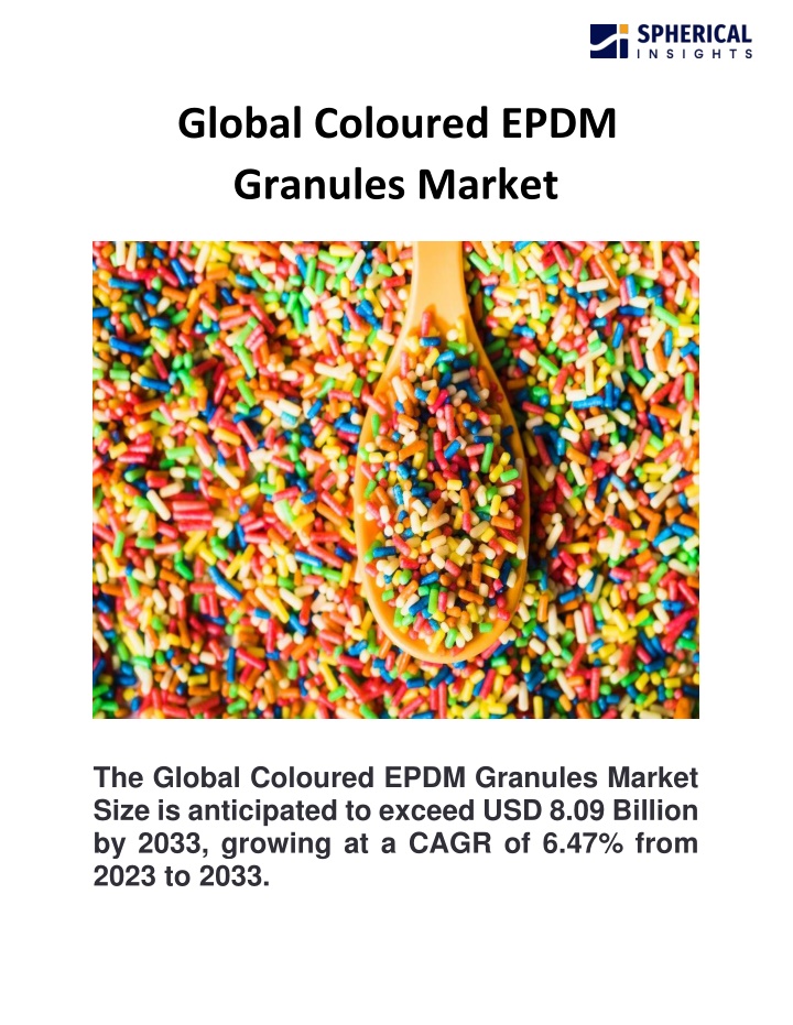 global coloured epdm granules market n.w