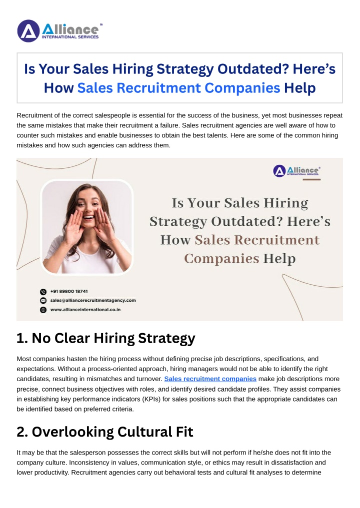 is your sales hiring strategy outdated here n.w