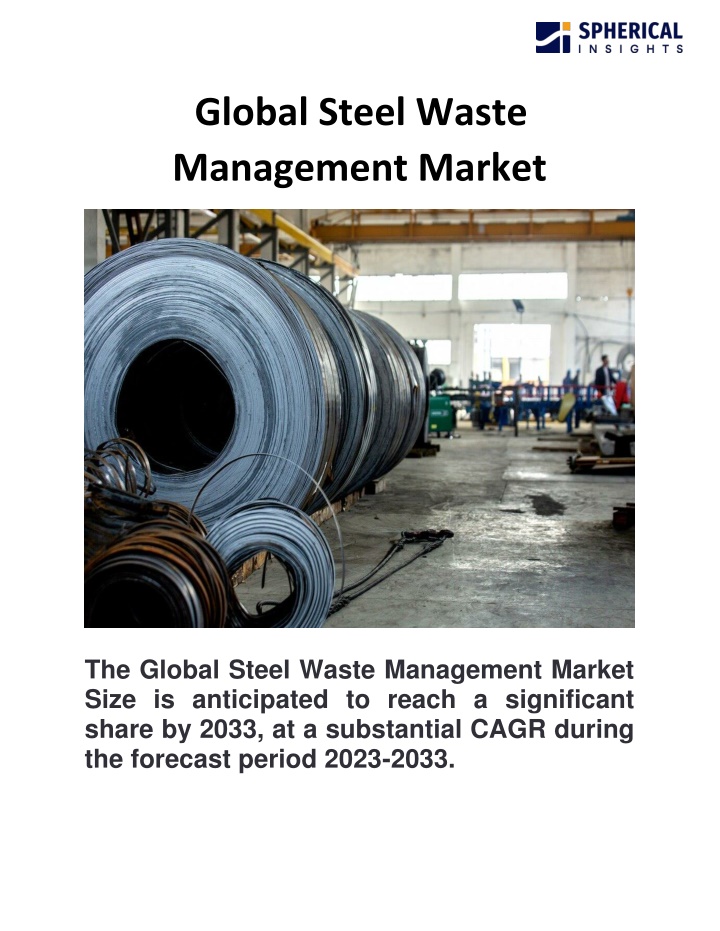 global steel waste management market n.w