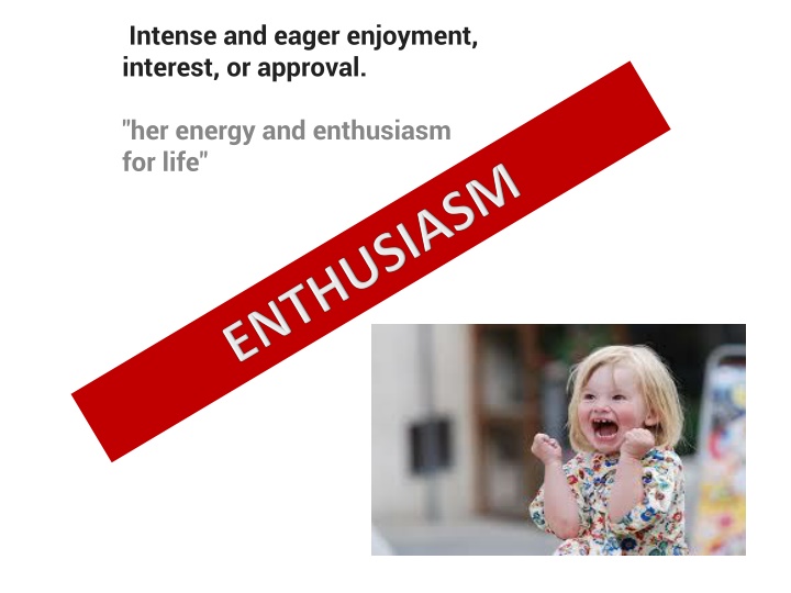 Intensity of Godly Enthusiasm