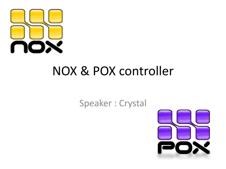 Introduction to NOX and POX Controllers