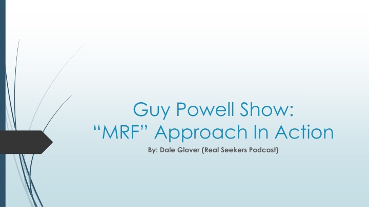 MRF Approach in Action: Shroud of Turin Study