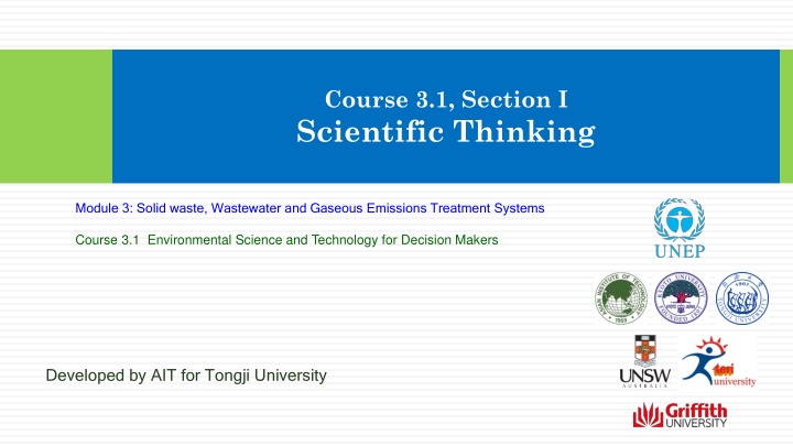 Scientific Thinking
