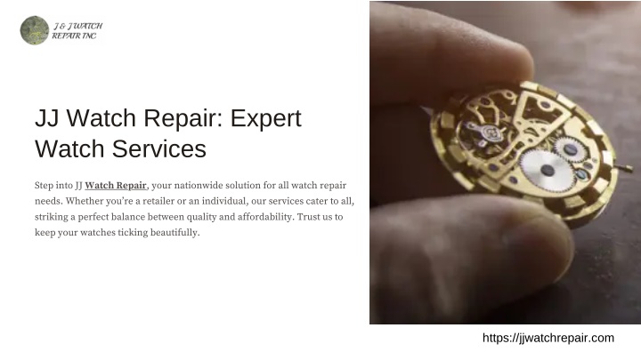 jj watch repair expert watch services n.w