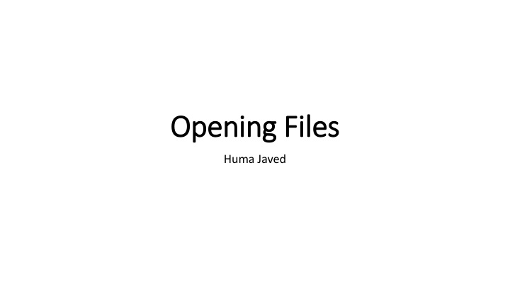 File Management in C Programming