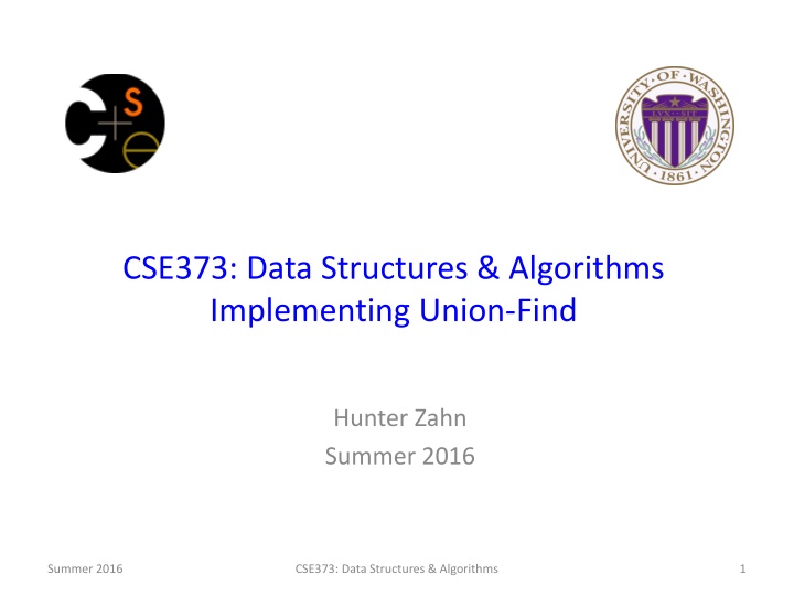 Implementing Union-Find Data Structure