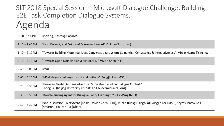Advancements in Conversational AI: Building End-to-End Dialogue Systems