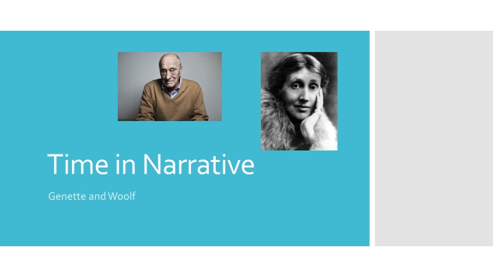 Diving into Time in Narrative