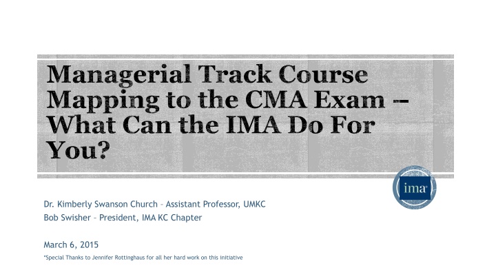 IMA Partnership for Student Success