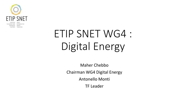 Digital Energy System 4.0 Overview