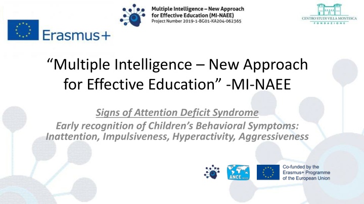 Recognizing Signs of Attention Deficit Syndrome in Children