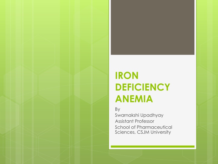 Iron Deficiency Anemia: Causes, Symptoms, and Risk Factors