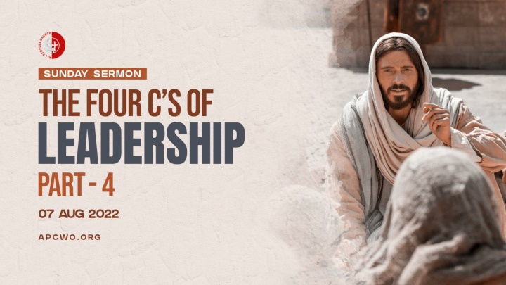 The Four C's: Character, Competence, Compassion