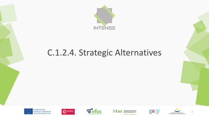 Developing International Strategies for SMEs